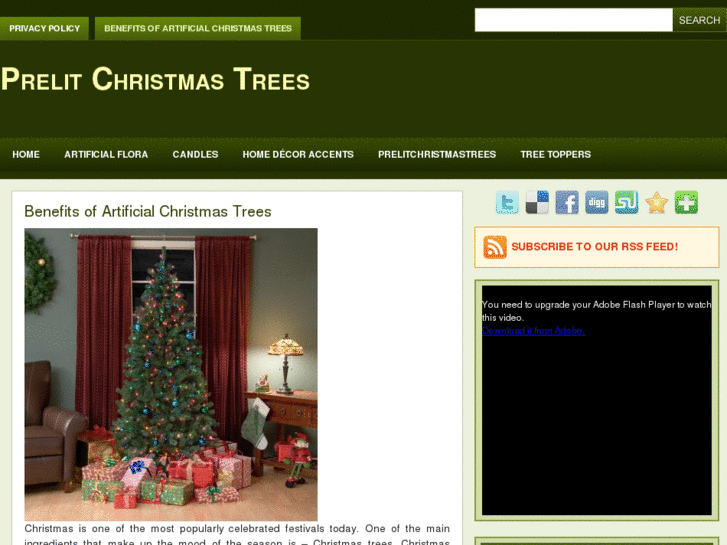 www.prelitchristmastrees.org