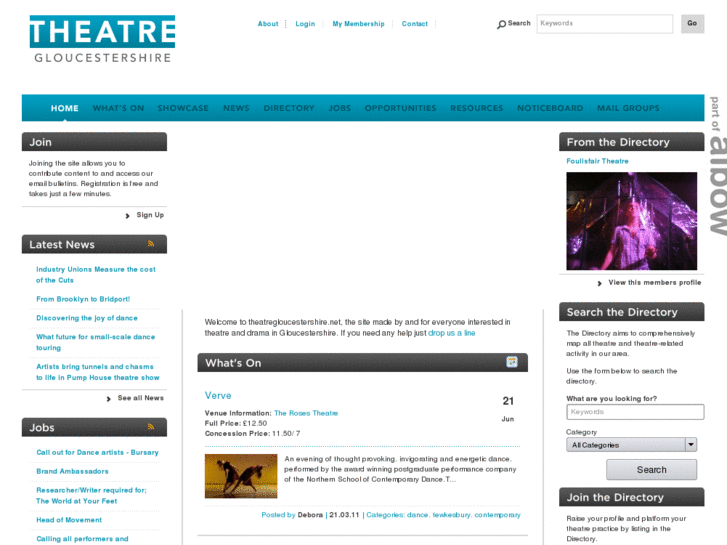 www.theatregloucestershire.net