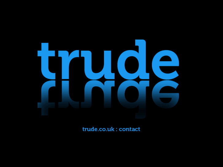 www.trude.co.uk