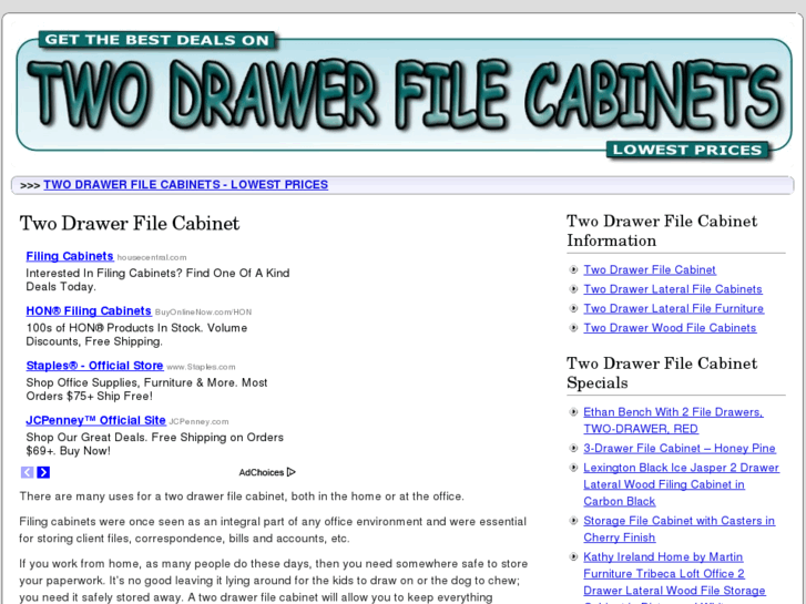 www.twodrawerfilecabinet.org