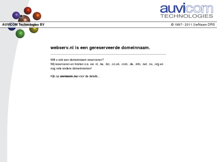 www.webserv.nl