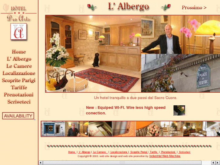 www.albergo-parigi-arts.com