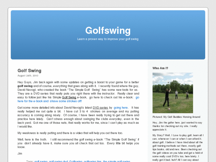 www.bettergolfswinginfo.com