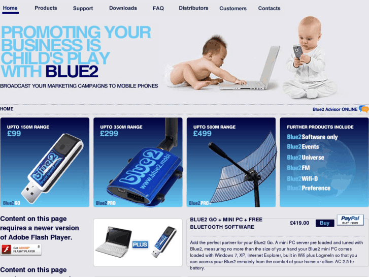 www.bluetoothbasedadvertisingsoftware.com