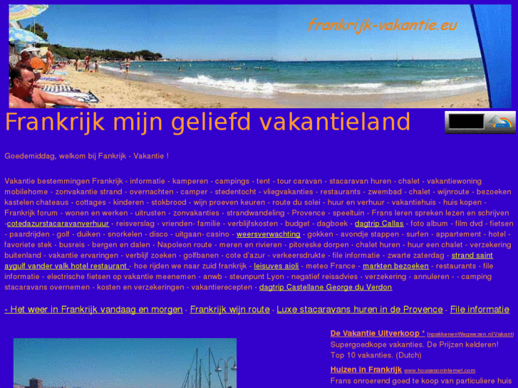 www.frankrijk-vakantie.eu