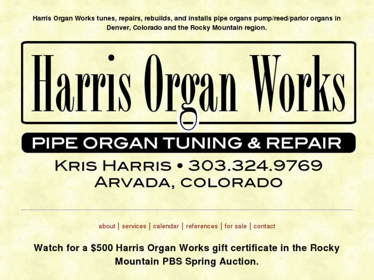 www.harrisorganworks.com