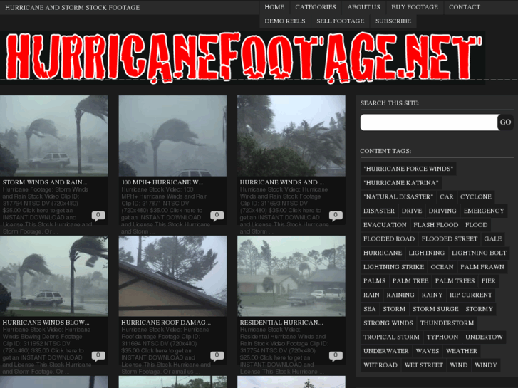 www.hurricanefootage.net