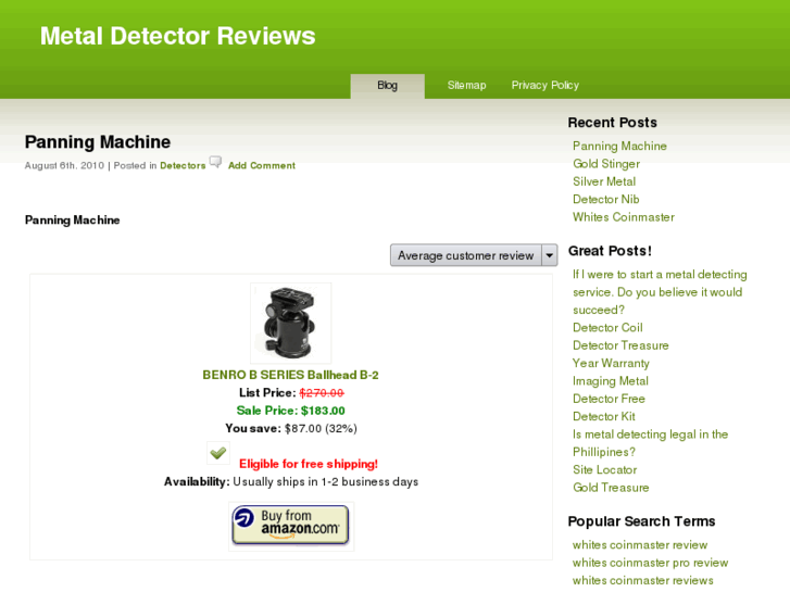 www.metal-detector-reviews.net