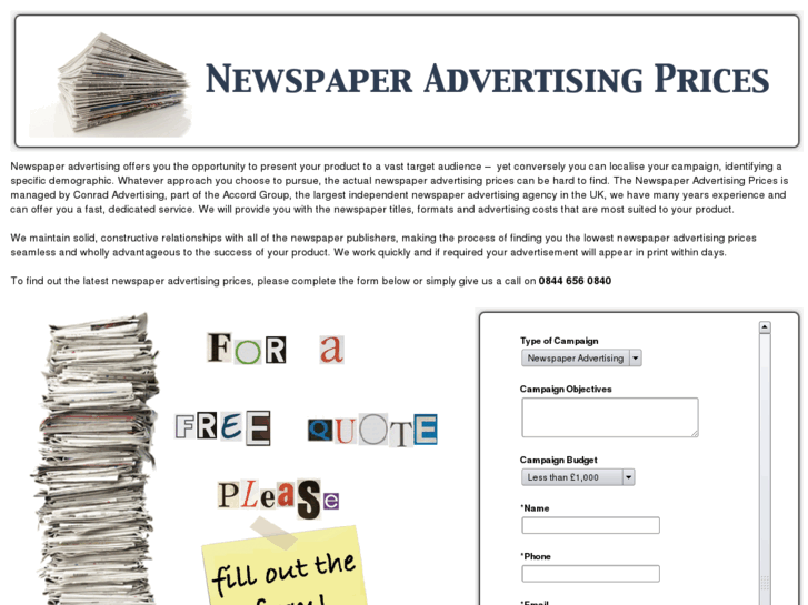 www.newspaperadvertisingprices.com