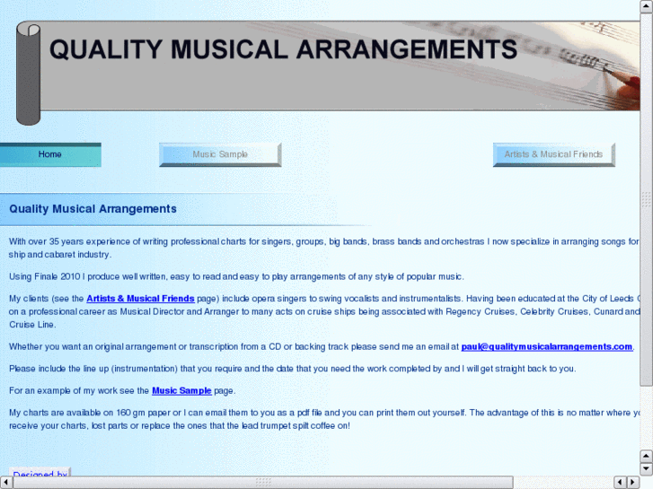 www.qualitymusicalarrangements.com