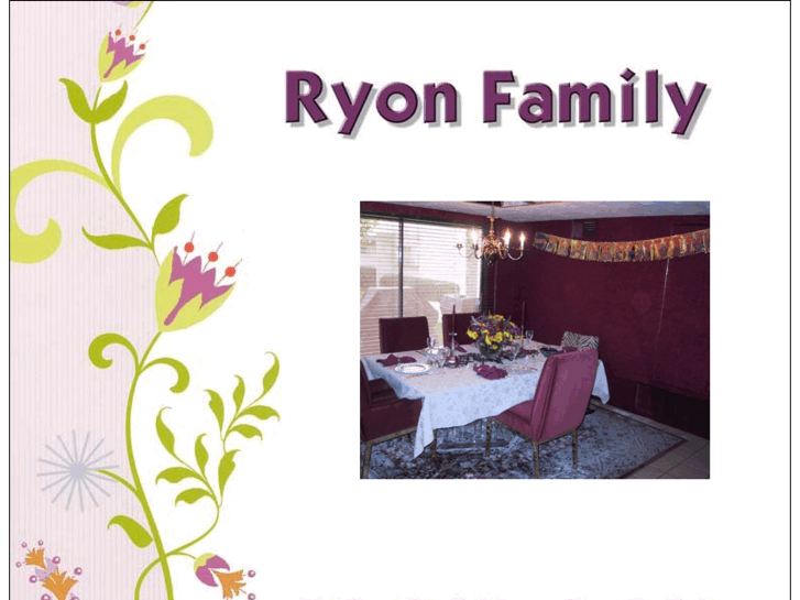 www.ryonfamilycookbook.com