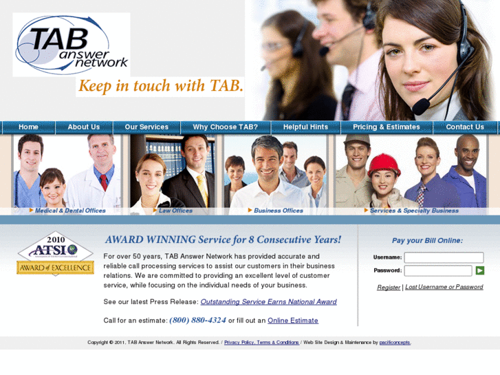 www.tabanswernetwork.com