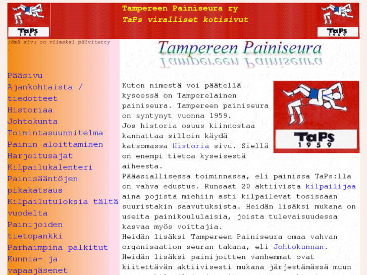 www.tampereenpainiseura.com