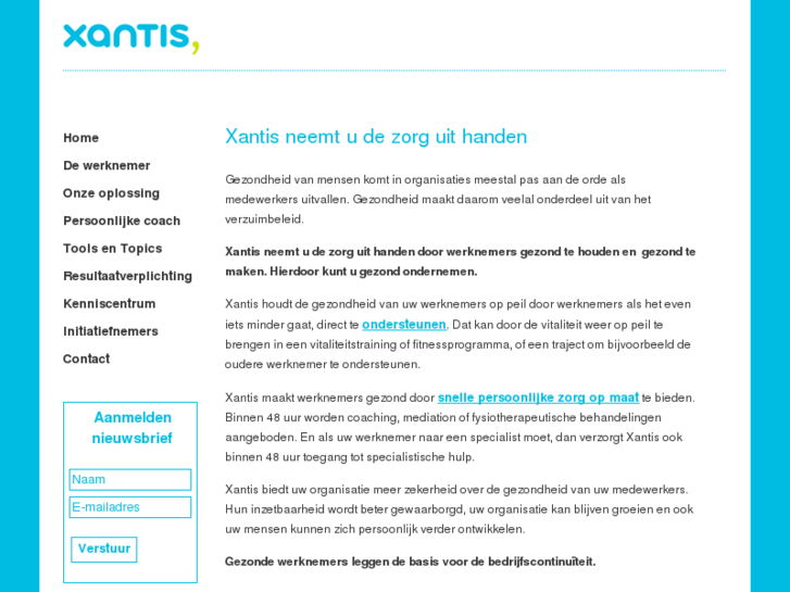 www.xantis.nl