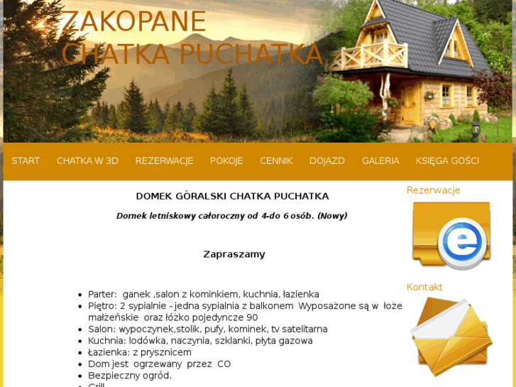 www.zakopane-chatka-puchatka.pl