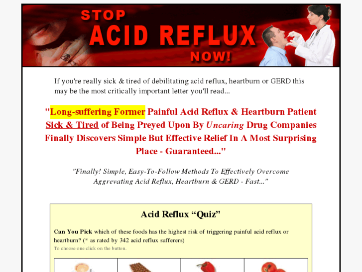 www.acidrefluxcures.info