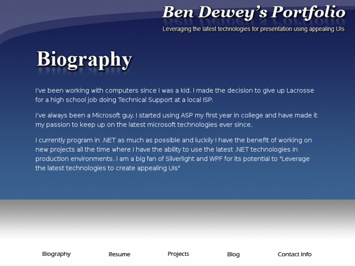 www.bendewey.com