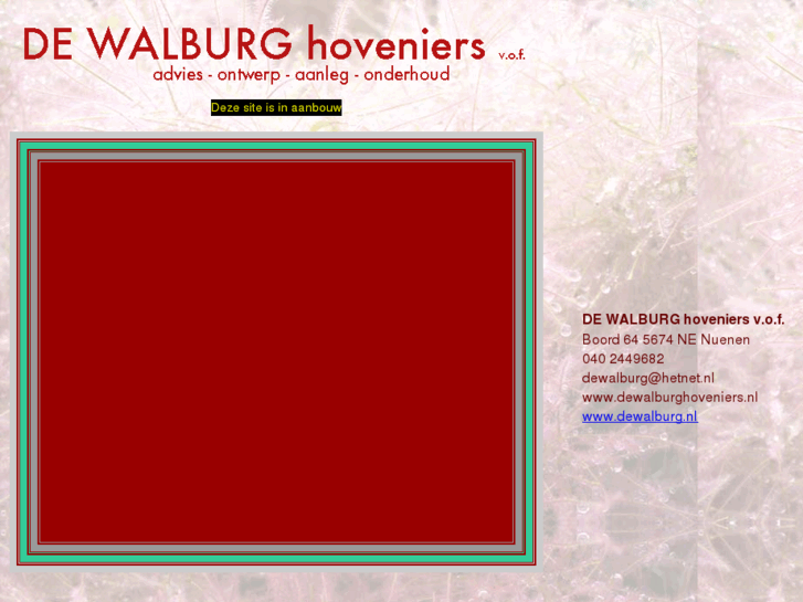 www.dewalburghoveniers.nl