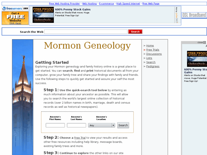 www.genealogy-mormons.com