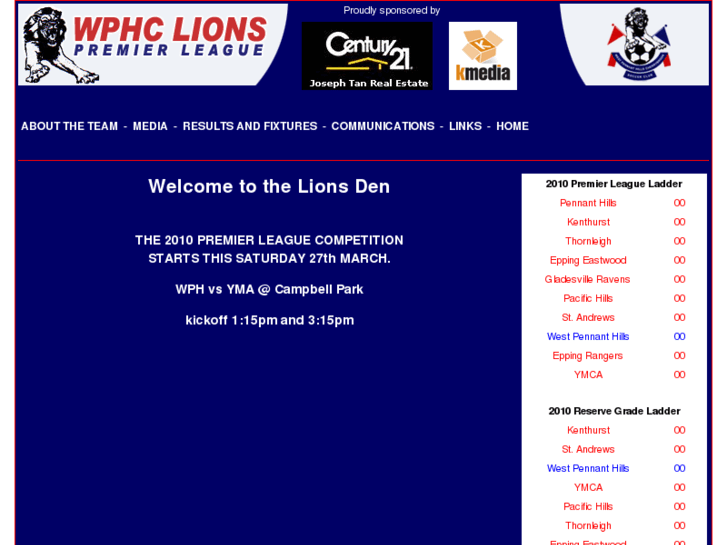 www.lionspremierleague.com.au