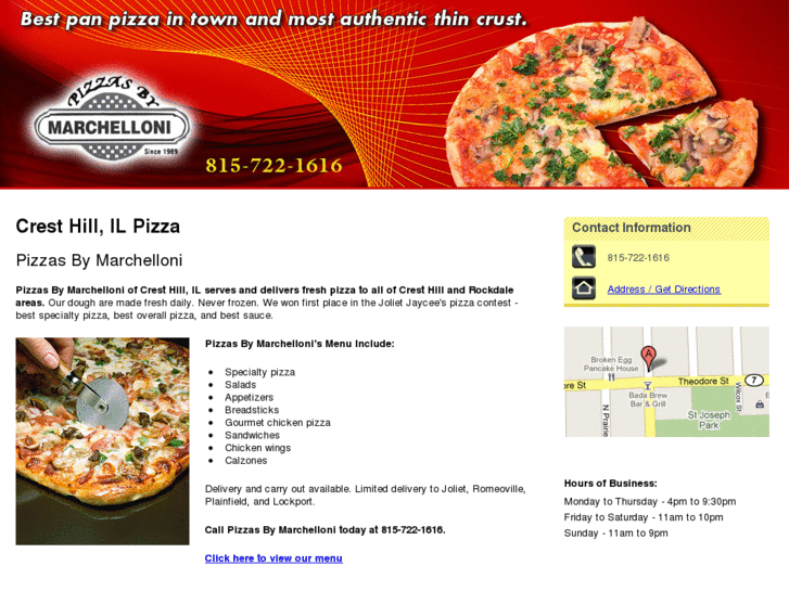 www.pizzasbymarchellonicresthill.com