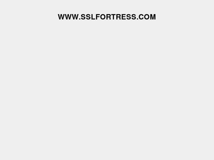 www.sslfortress.com