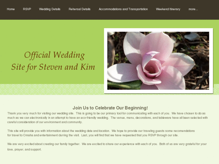 www.stevenandkim.net