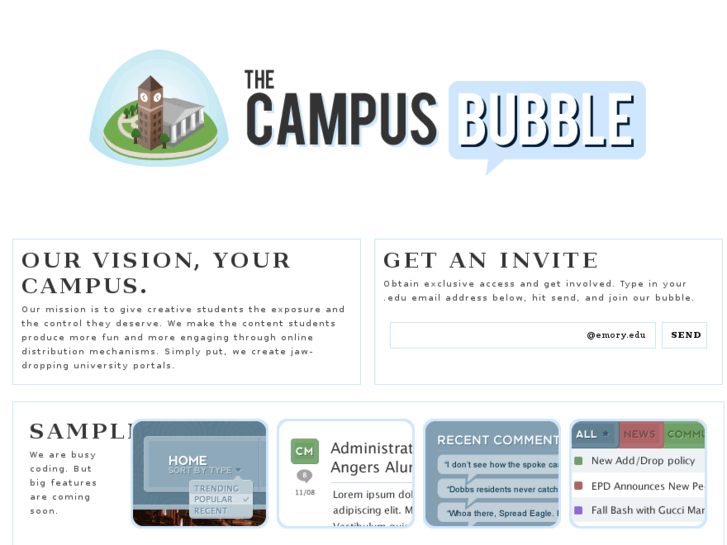 www.thecampusbubble.com