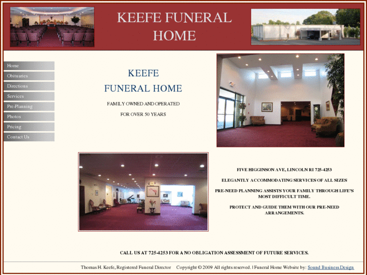 www.thekeefefuneralhome.com