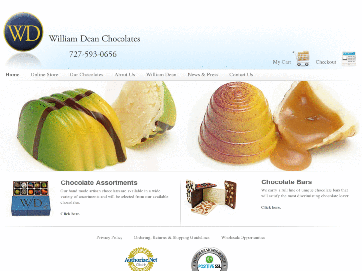 www.williamdeanchocolates.com