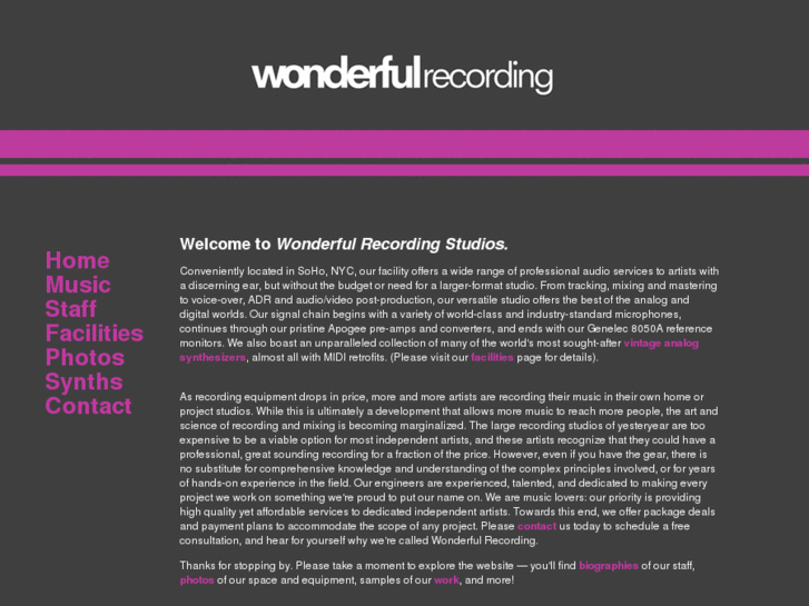 www.wonderfulrecording.com