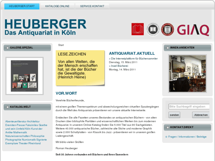 www.antiquariat-heuberger.de