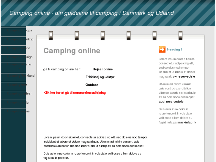 www.camping-on-line.dk