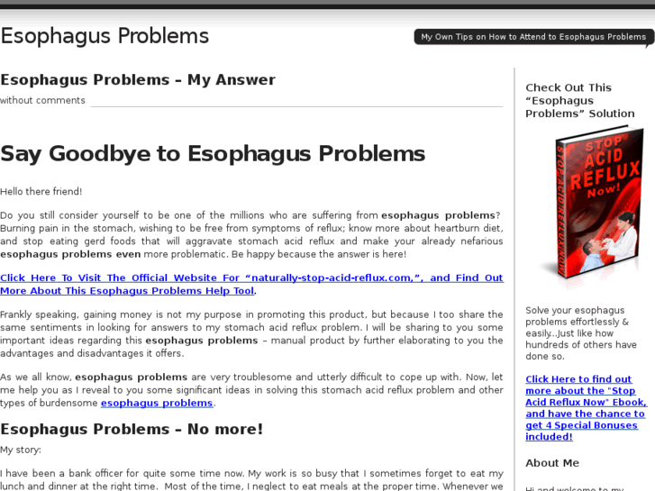 www.esophagusproblems.net