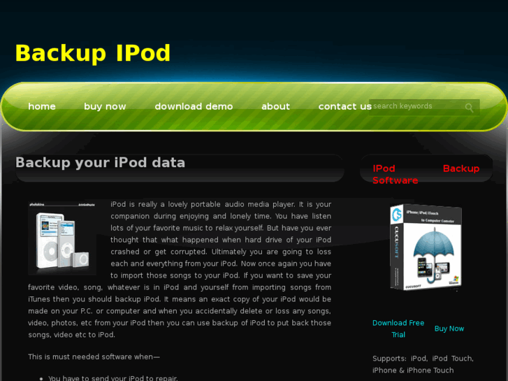 www.ipodbackup.info