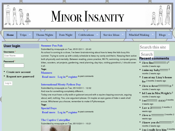 www.minorinsanity.com