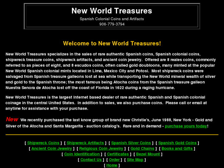 www.newworldtreasures.com