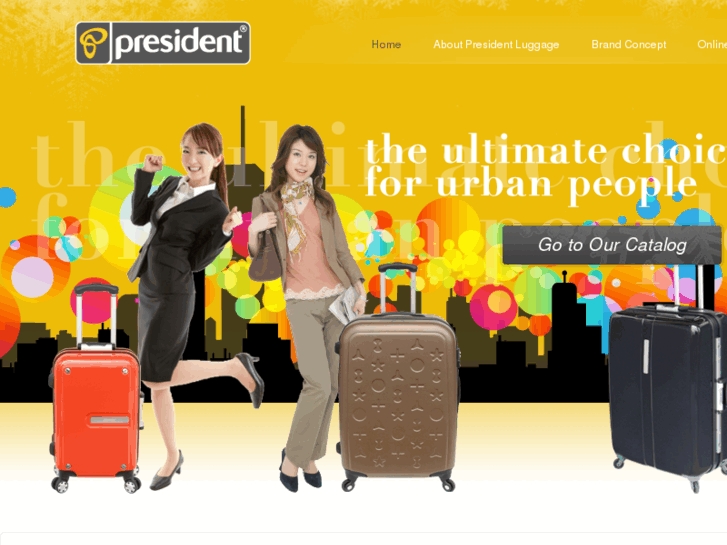 www.president-luggage.com