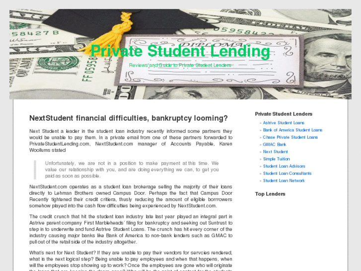 www.privatestudentlending.com