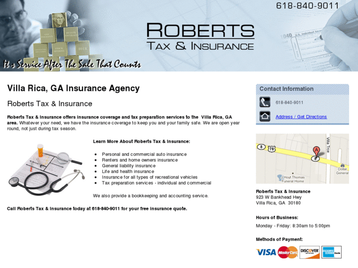 www.robertstaxandinsurance.com