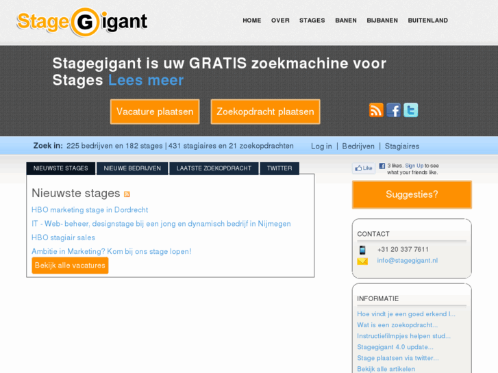 www.stagegigant.nl