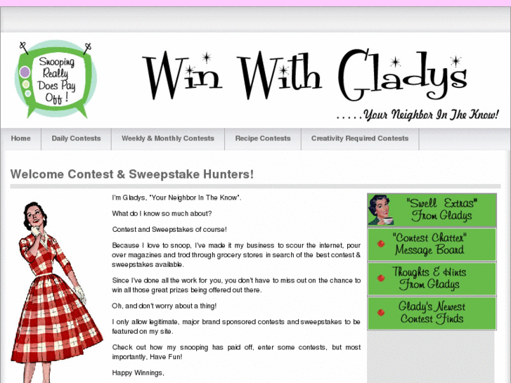 www.winwithgladys.com