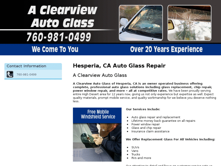 www.aclearviewautoglass.net