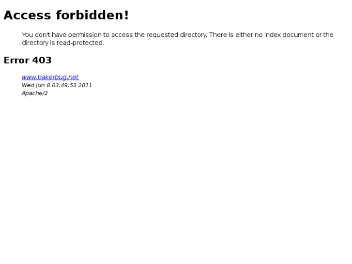 www.bakerbug.net