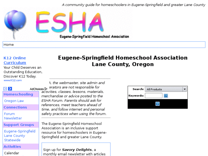 www.eshaoregon.com