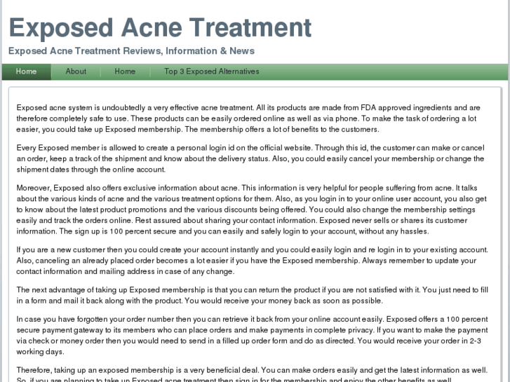 www.exposedacnereview.net