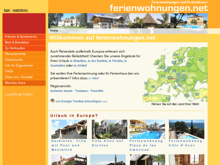 www.ferienwohnungen.net