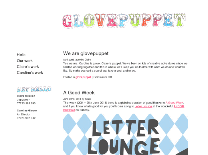 www.glovepuppet.net