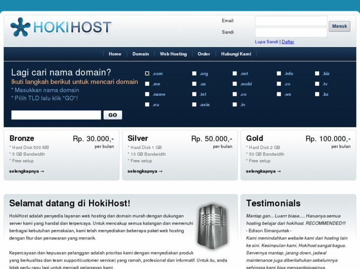 www.hokihost.com