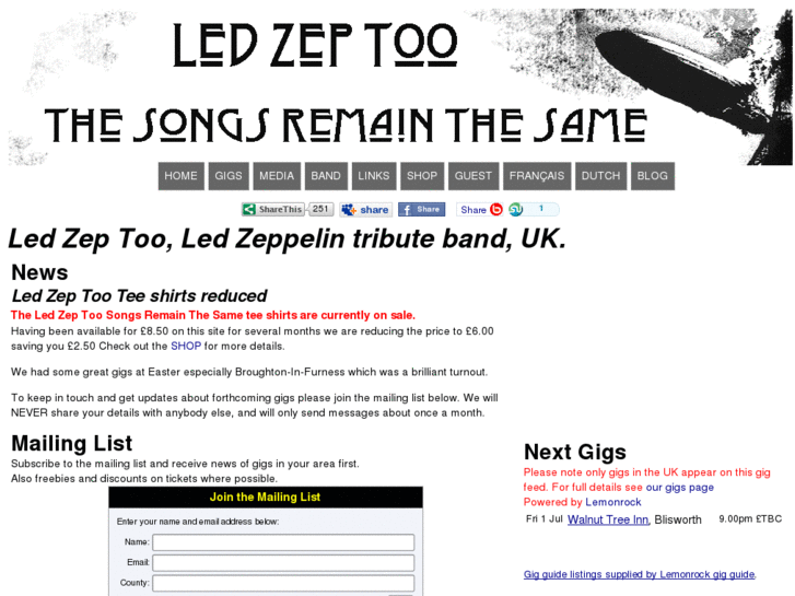 www.ledzeptoo.co.uk